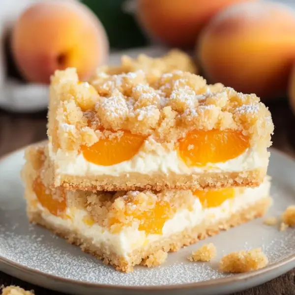 Aprikosenkuchen mit Quark und Streuseln