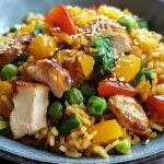 Bratreis mit H&auml;hnchen