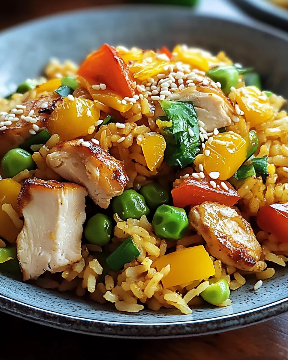 Bratreis mit Hähnchen 25 Bratreis mit Hähnchen