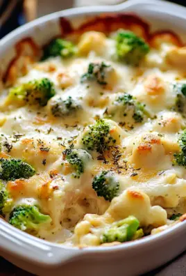 Brokkoli Hähnchen Auflauf mit Frischkäse und Mozzarella 23 Brokkoli Hähnchen Auflauf mit Frischkäse und Mozzarella