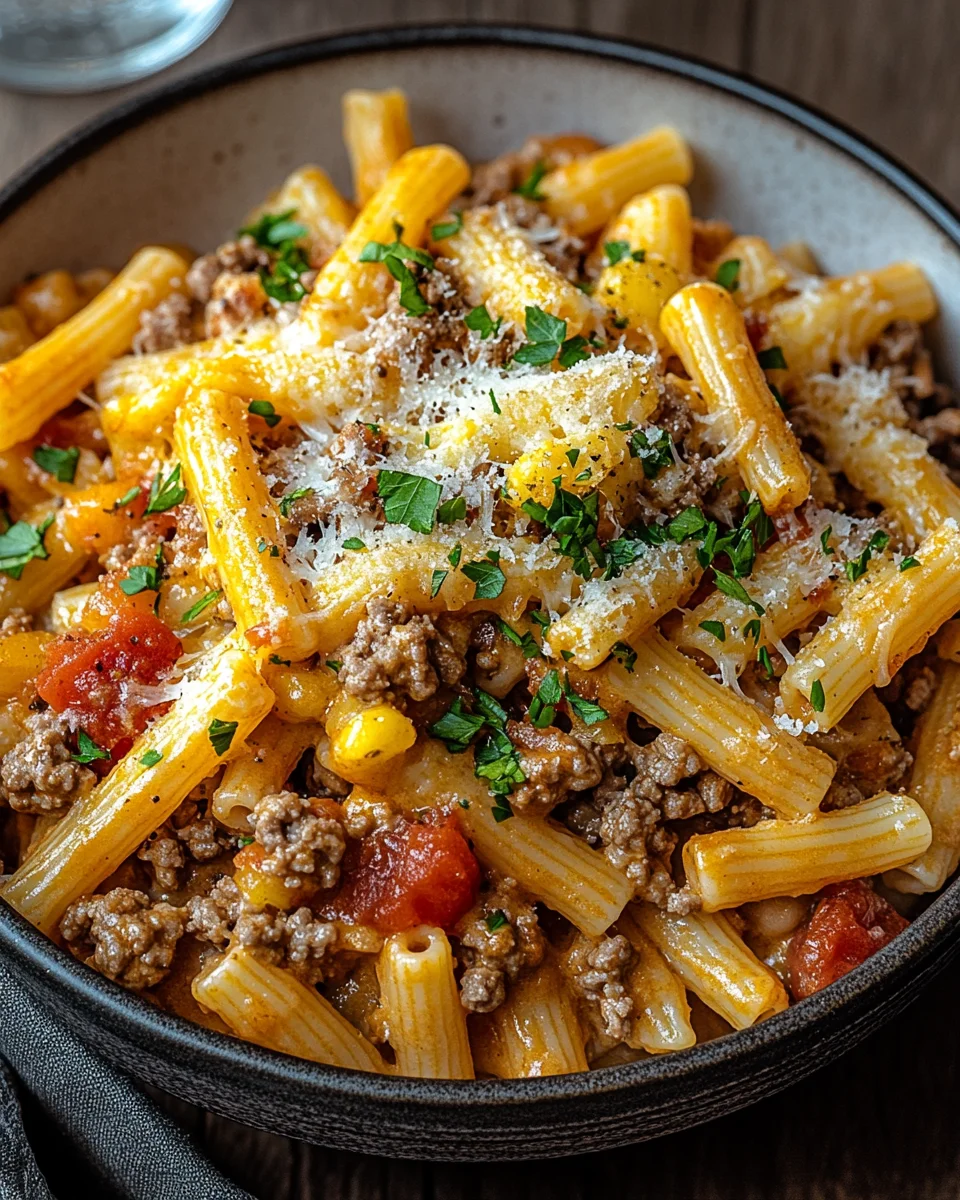 Cheeseburger-Pasta 18 Cheeseburger-Pasta