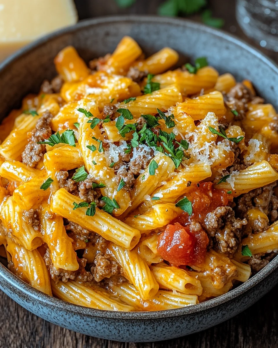 Cheeseburger-Pasta 20 Cheeseburger-Pasta