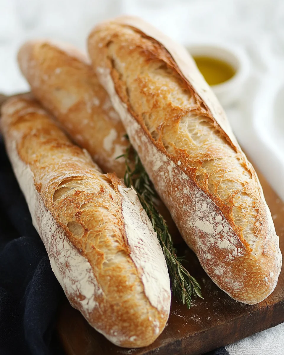 Einfaches Rezept für knuspriges Baguette 12 Einfaches