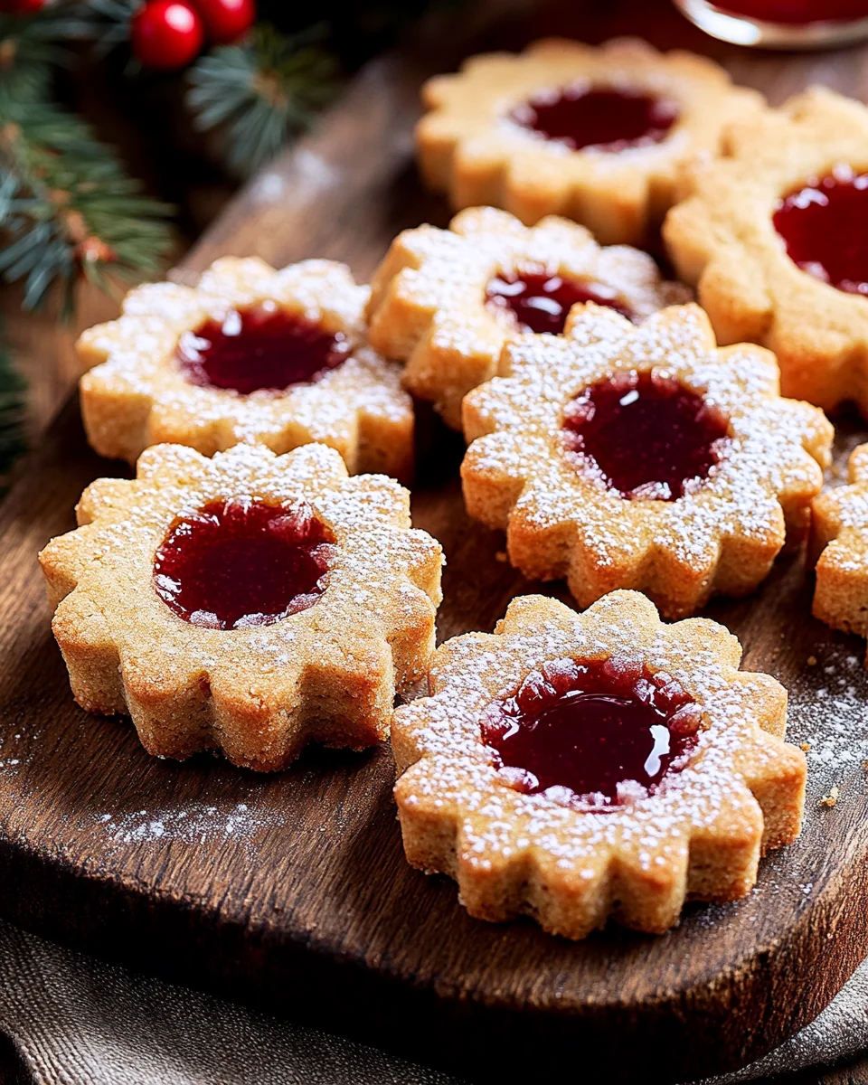 Feine Linzer-Plätzchen mit Marmelade 17 Feine