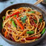 Gebratene Asia Nudeln