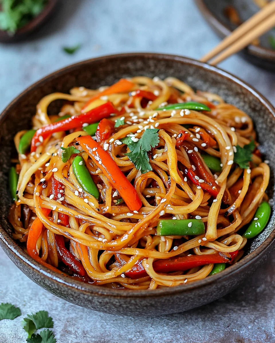 Gebratene Asia Nudeln