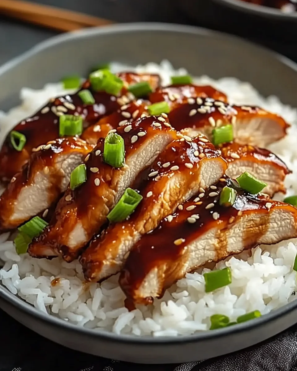 H&auml;hnchengeschnetzeltes Teriyaki