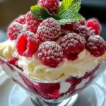 Himbeerwolke mit Mascarponecreme