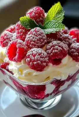 Himbeerwolke mit Mascarponecreme