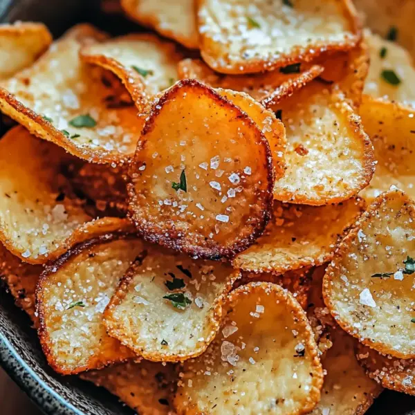 Knusprige Quark-Chips