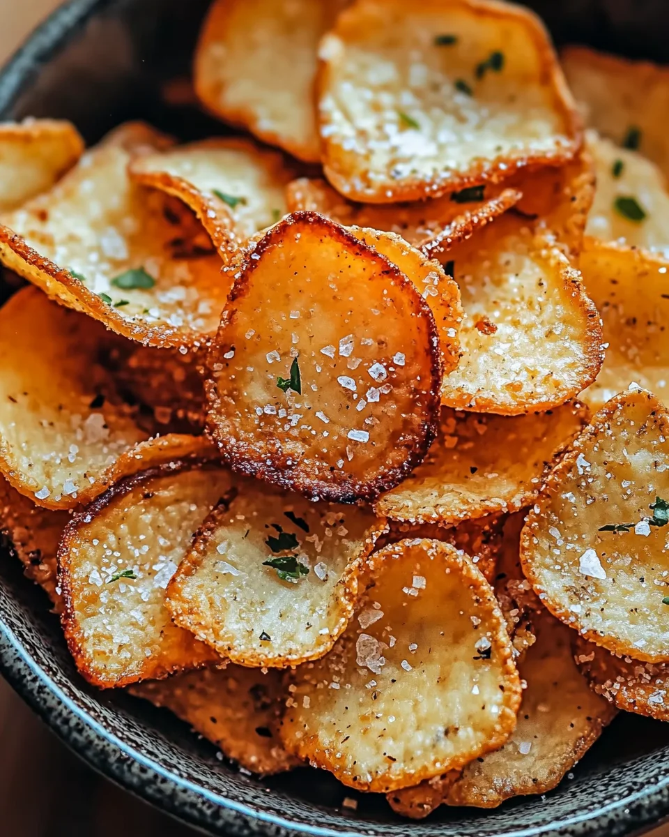 Knusprige Quark-Chips