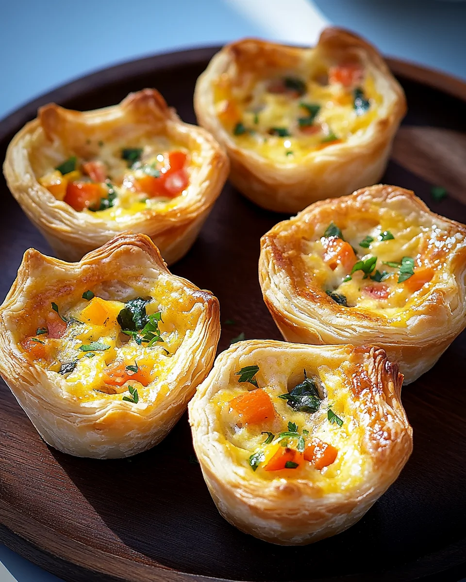 Mini Frühstücks-Quiches 18 Mini