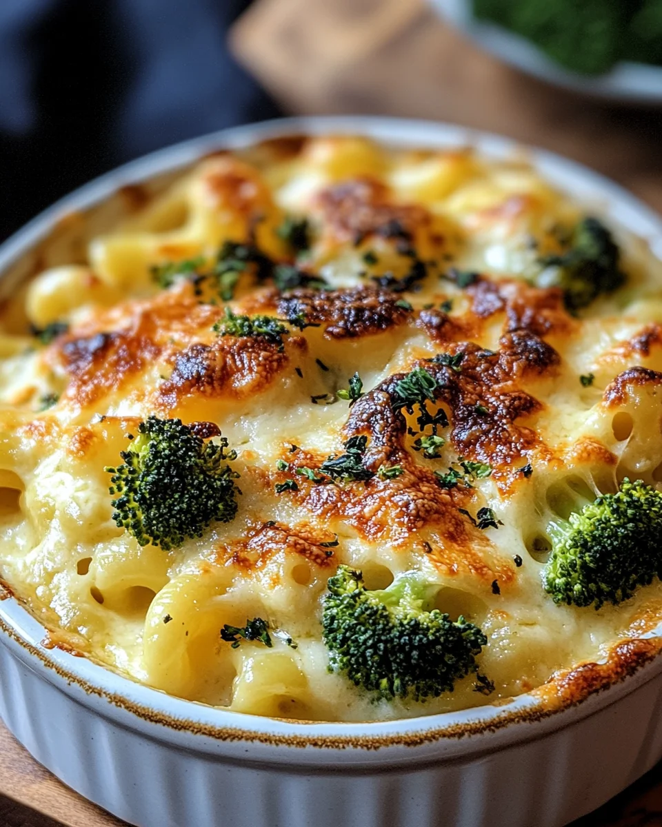 Nudelauflauf mit Brokkoli