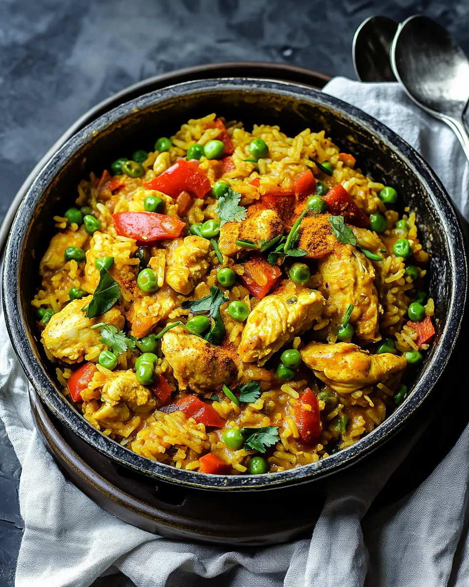 One Pot Curryreis mit H&auml;hnchenbrust