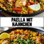 Paella mit Hähnchen 25 Pinterest Hidden Image