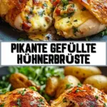 Pikante gefüllte Hühnerbrüste 25 Pinterest Hidden Image