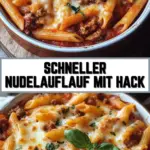 Schneller Nudelauflauf mit Hack 21 Pinterest Hidden Image