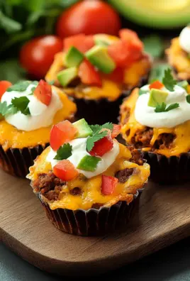 Taco Muffins 16 Taco Muffins