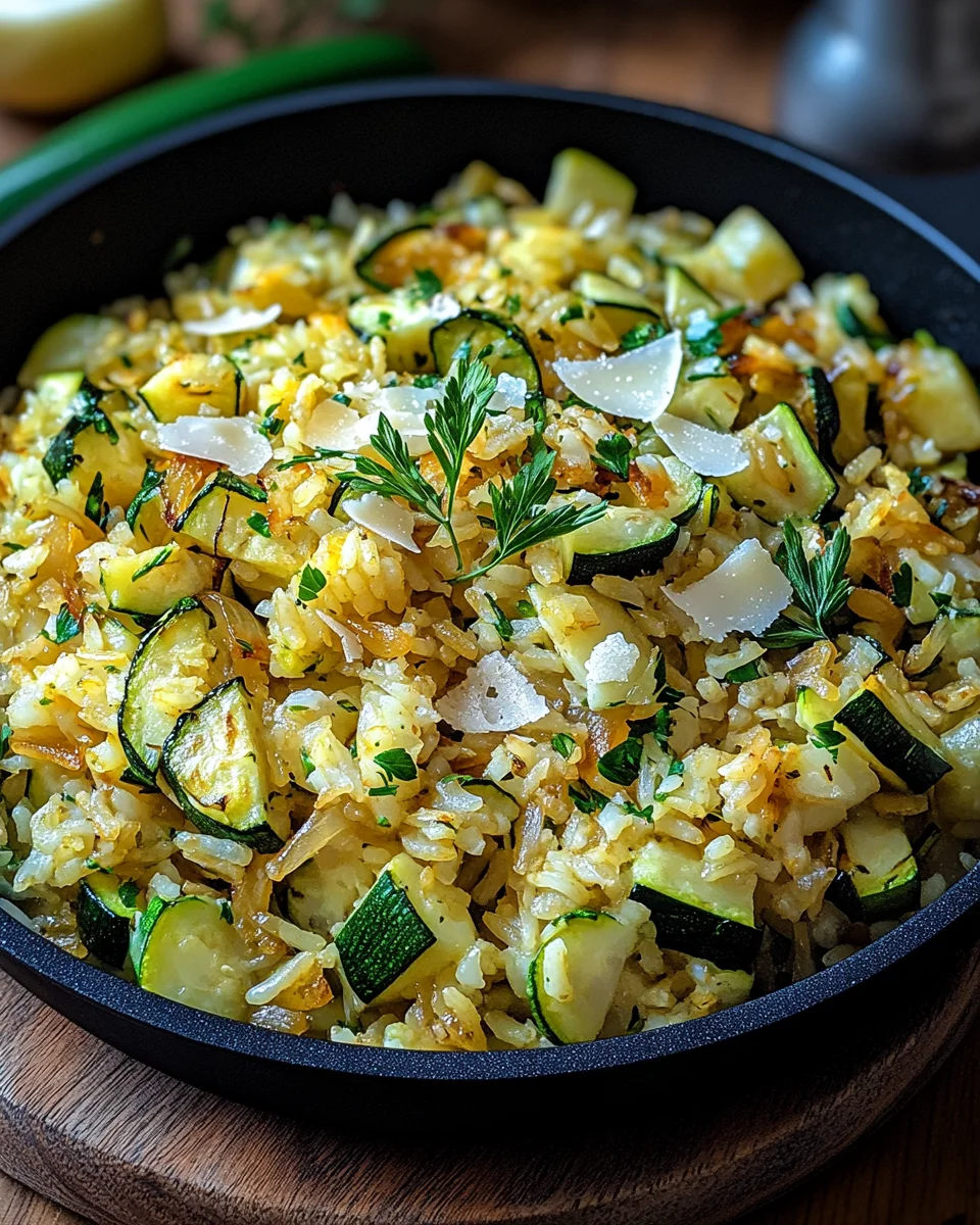 Zucchini-Reis-Pfanne 19 Zucchini-Reis-Pfanne