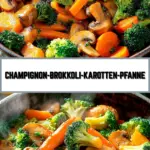Champignon-Brokkoli-Karotten-Pfanne 20 Pinterest Hidden Image