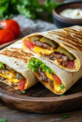 Cheeseburger-Wraps 21 Cheeseburger-Wraps