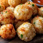 Crispy Rice Meatballs from the Air Fryer