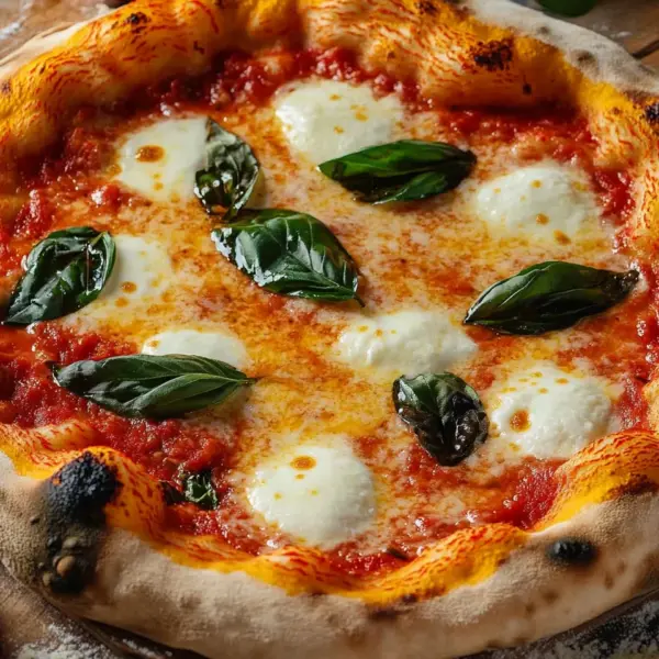 Der beste italienische Pizzateig und Pizza Margherita
