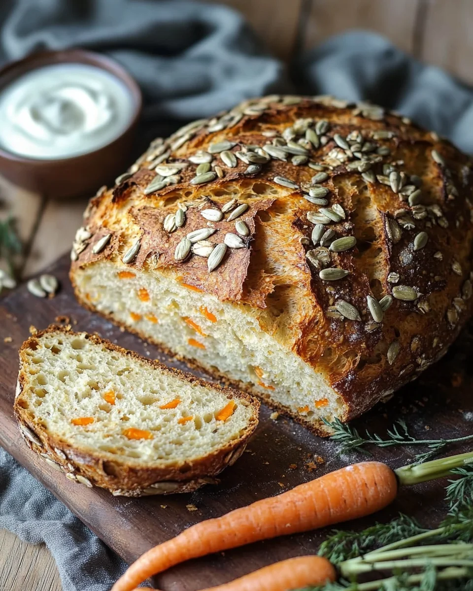 Dinkel Joghurt Brot mit Möhren - Rübli-Brot 20 Dinkel