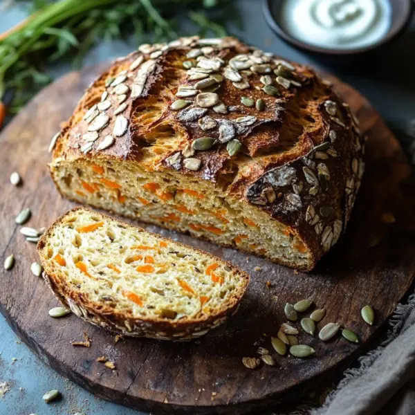 Dinkel Joghurt Brot mit Möhren - Rübli-Brot