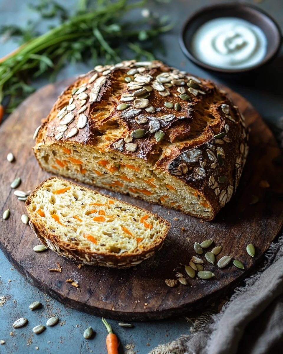 Dinkel Joghurt Brot mit Möhren - Rübli-Brot