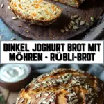 Dinkel Joghurt Brot mit Möhren - Rübli-Brot 19 Pinterest Hidden Image