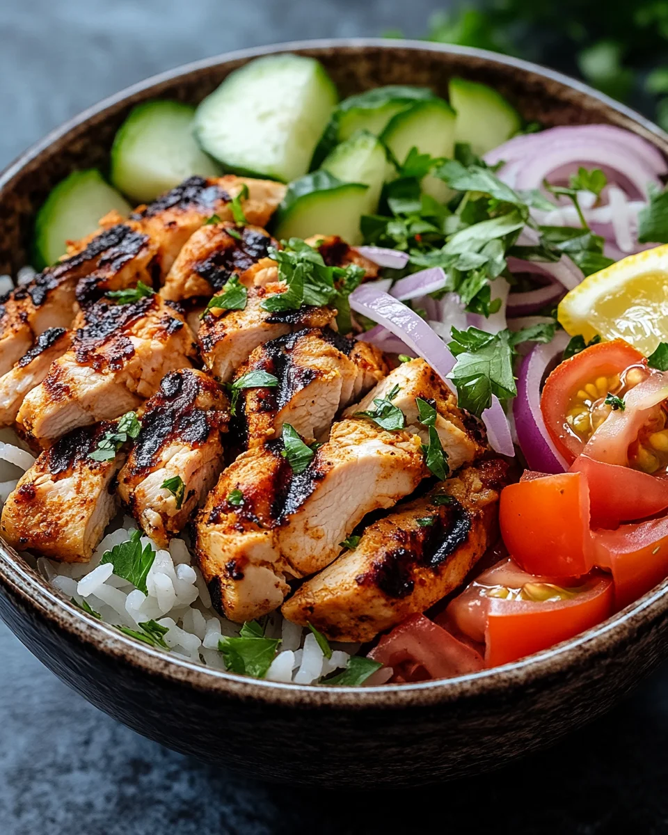 Döner-Bowl mit Hähnchen 19 Döner-Bowl