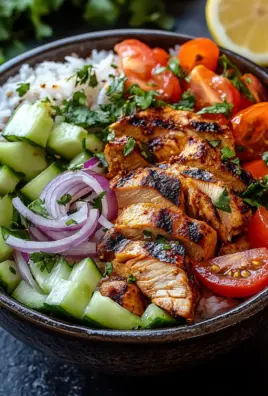 Döner-Bowl mit Hähnchen