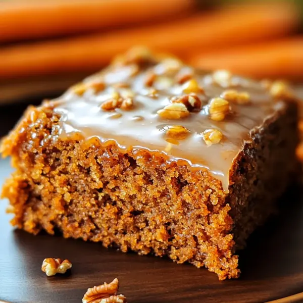 Einfacher Mehlfreier Haferflocken Karottenkuchen