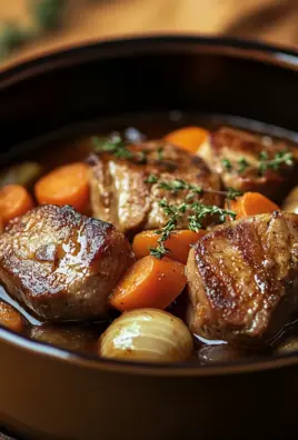 Filettopf aus dem Backofen