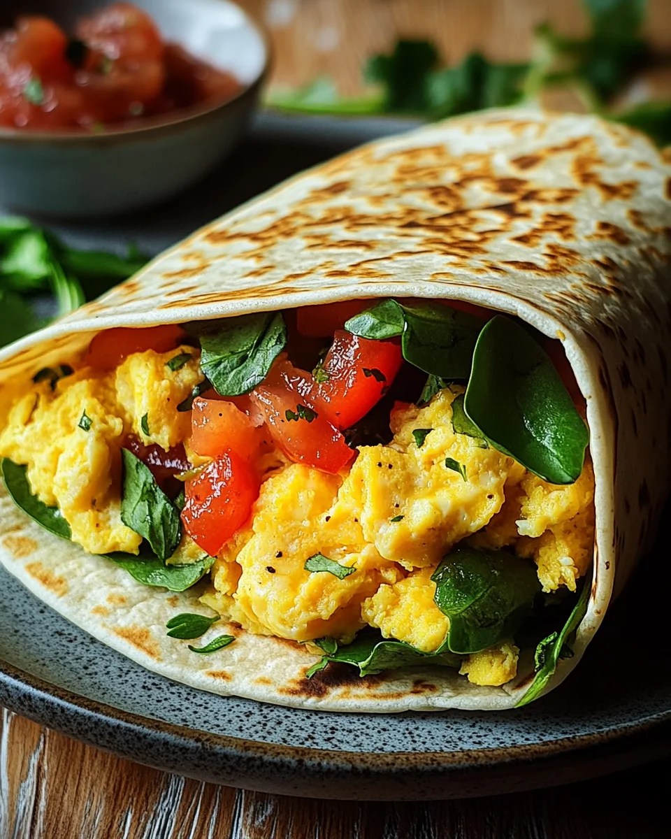 Frühstückswrap mit Ei 21 Frühstückswrap