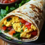 Fr&uuml;hst&uuml;ckswrap mit Ei