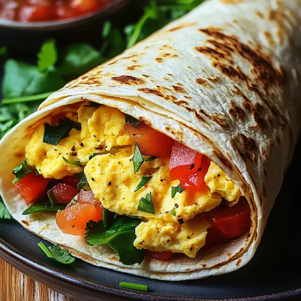 Frühstückswrap mit Ei