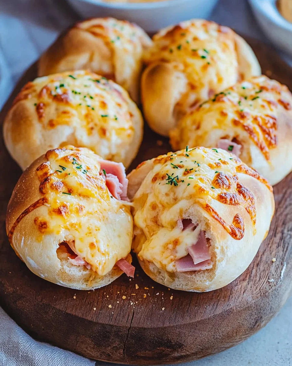 Gefüllte Pizzabrötchen selber machen