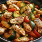 H&auml;hnchenpfanne mit Gem&uuml;se