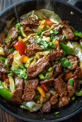 Hearty Beef and Cabbage Wok