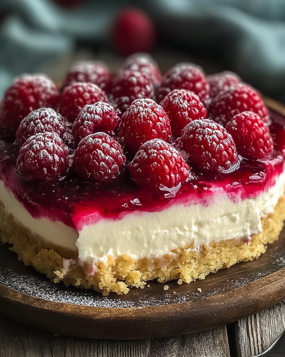 Himbeer mit Schmandcreme 24 Himbeer