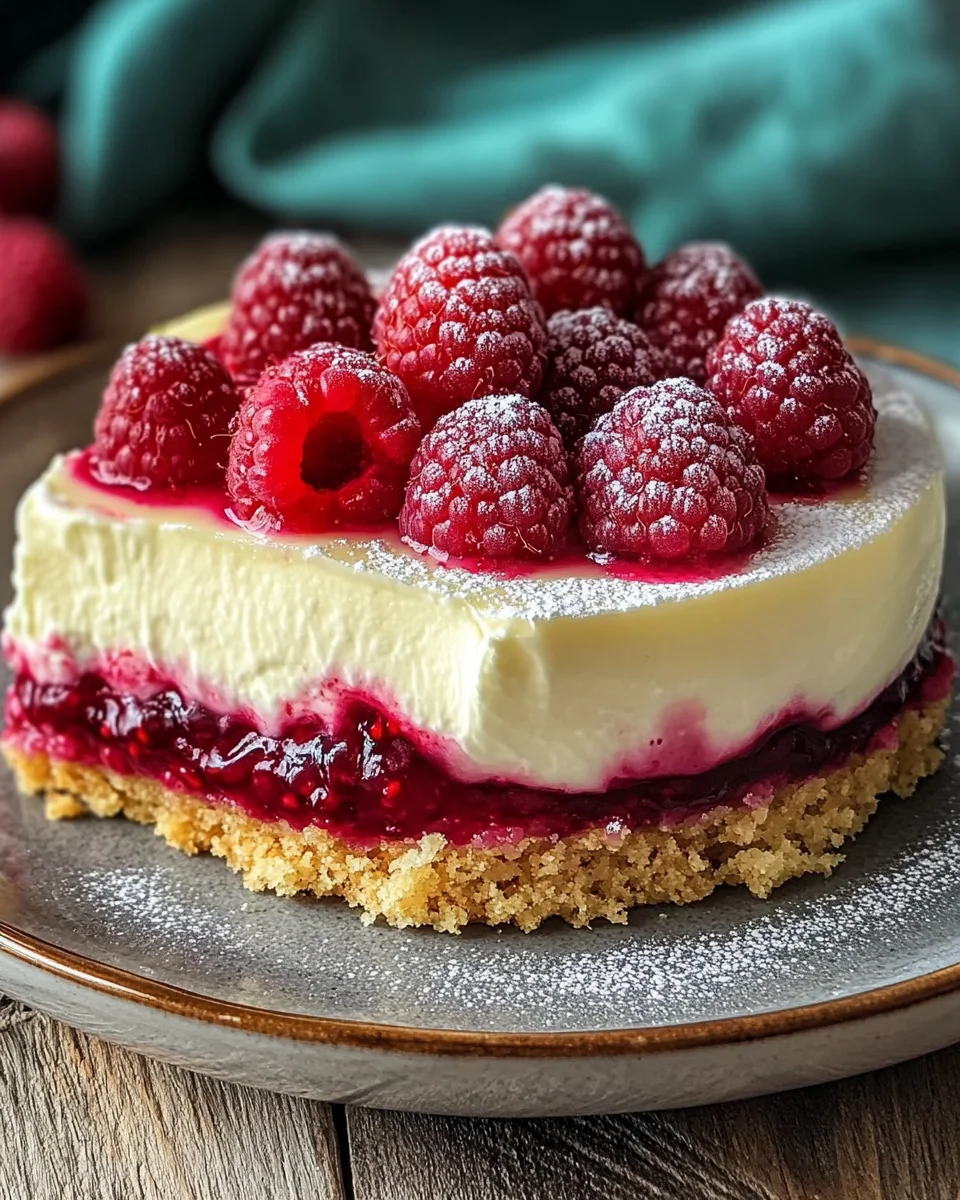 Himbeer mit Schmandcreme