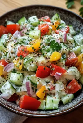 Hüttenkäse-Salat