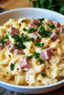 Käse-Schinken-Sahne Spätzle 22 Käse-Schinken-Sahne Spätzle