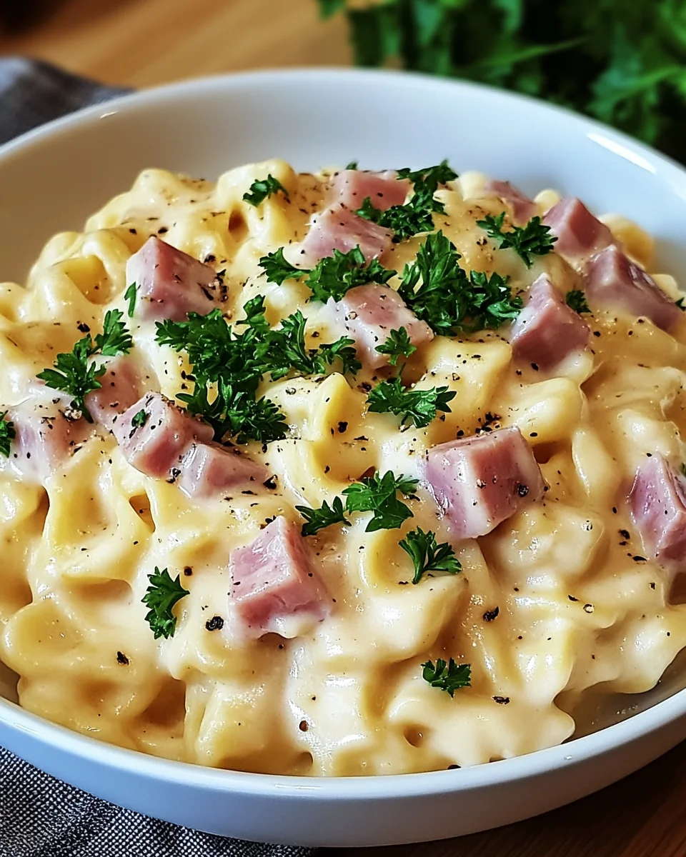 K&auml;se-Schinken-Sahne Sp&auml;tzle