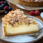 K&auml;sekuchen mit Streusel