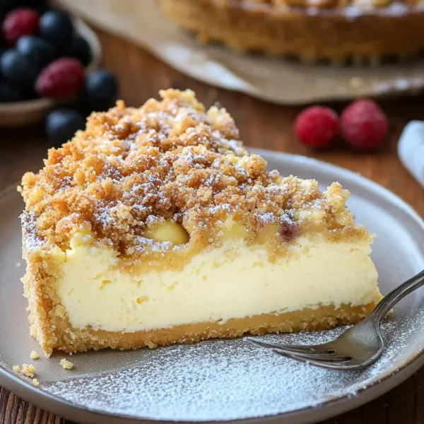 Käsekuchen mit Streusel