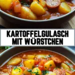 Kartoffelgulasch mit Würstchen 21 Pinterest Hidden Image