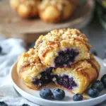 Kartoffelh&ouml;rnchen mit Blaubeeren & Streuseln